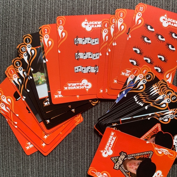 A Clockwork Orange Themed Playing Cards - Picture 4 of 6